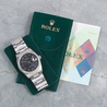 Rolex Datejust 16200 Oyster Bracelet Black Jubilee Arabic Dial